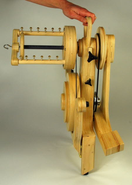 Spinolution hopper folded side